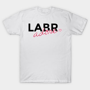 Labrador love T-Shirt